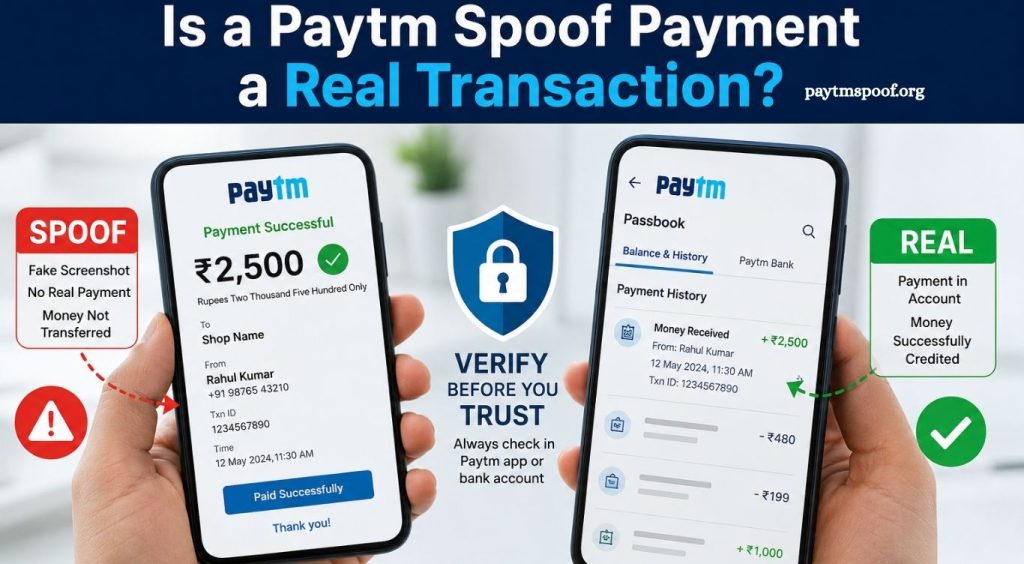 Paytm Spoof