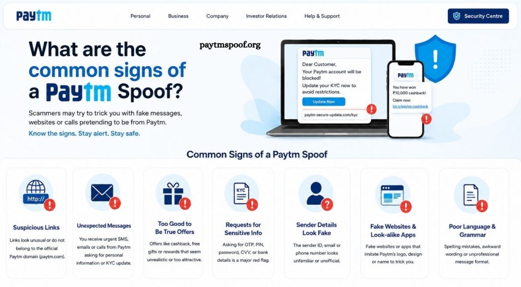 Paytm Spoof
