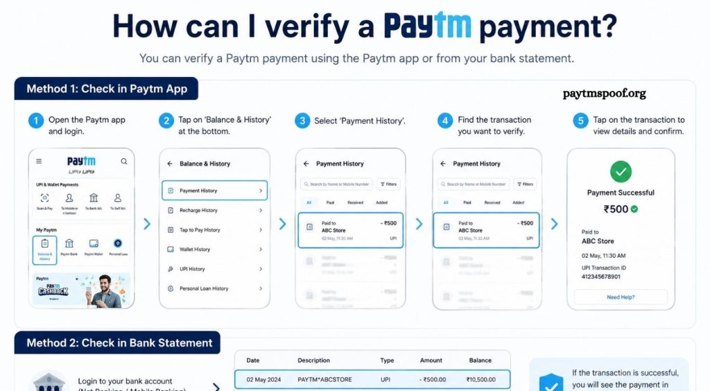 Paytm payment